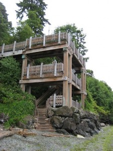 Normandy Beach Park-staircase