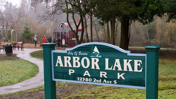 WABI-WNT Arbor Lake Sign
