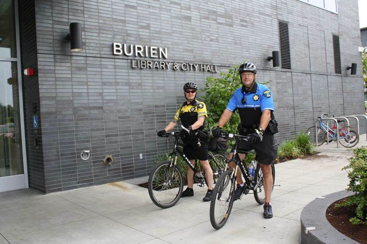 Burien Puts Officers on Bikes