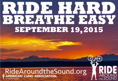 Ride Around the Sound Coming through Burien on September 19